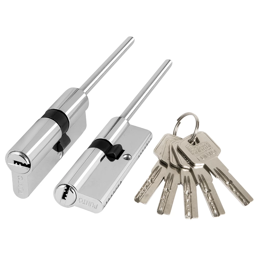 Фото Цилиндровый механизм Z3007Tang75(40+10+25) со штоком CP хром