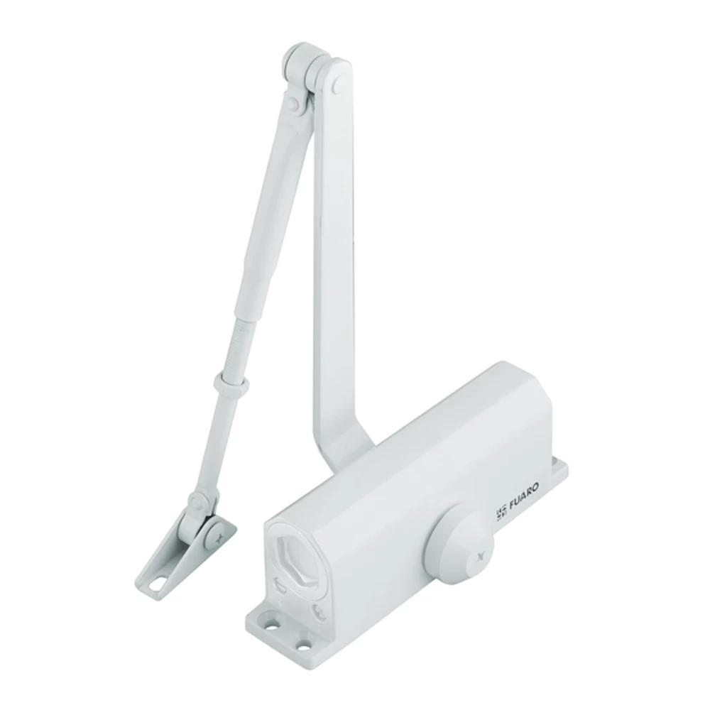 Фото Доводчик дверной DC20-4 (DC-204) WH до 85 кг (белый)